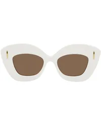 Loewe White Retro Screen Sunglasses 25e