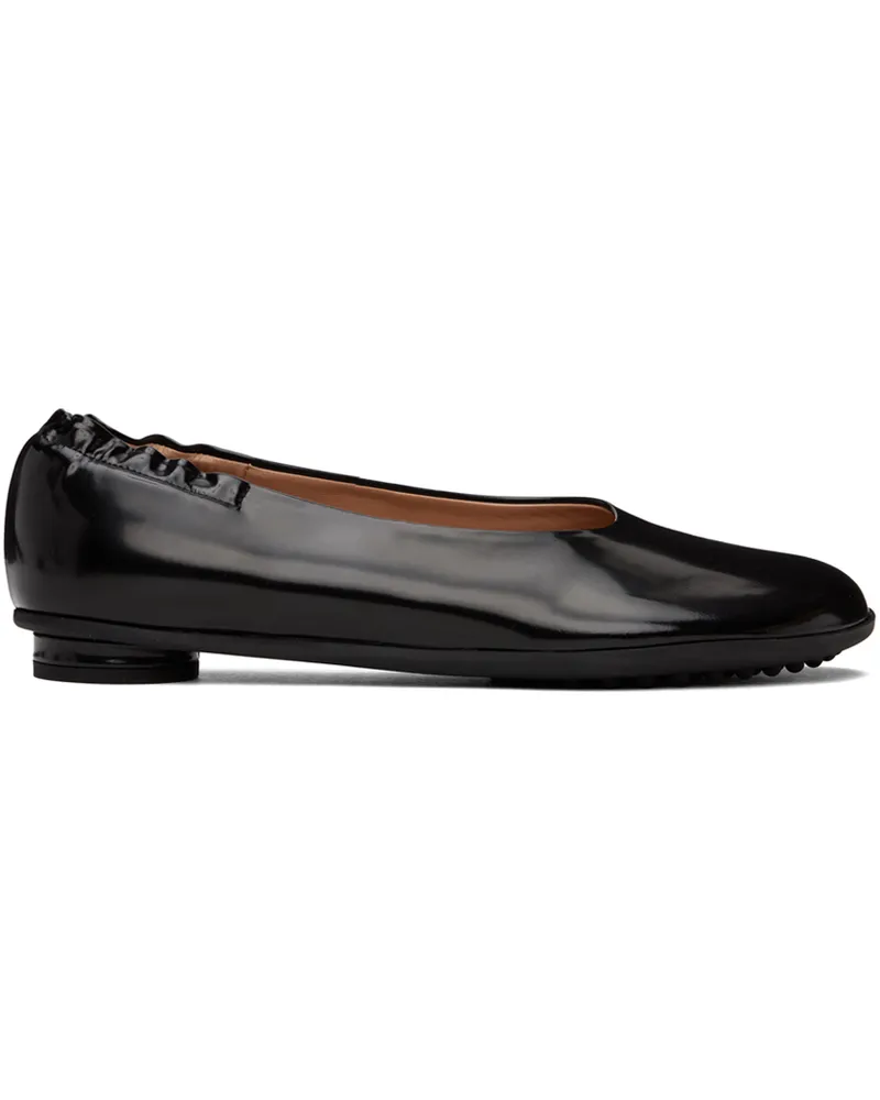 Bottega Veneta Black Atomic Ballerina Flats 1000