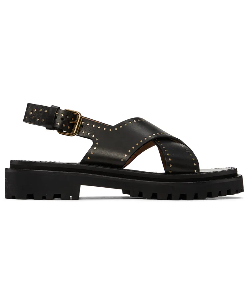 Isabel Marant Black Baem Sandals 01bk