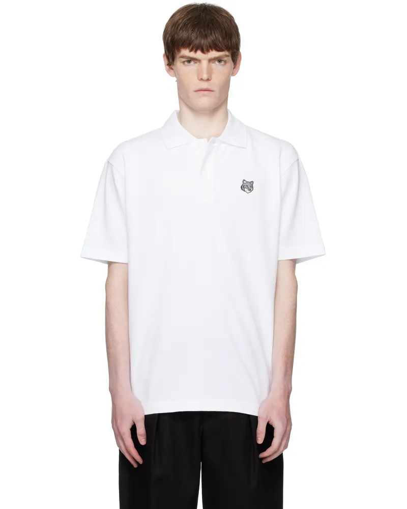 Kitsuné White Fox Head Comfort Polo P100