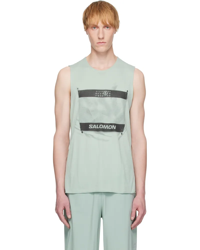 Maison Margiela Blue Salomon Edition Crewneck Tank Top 700
