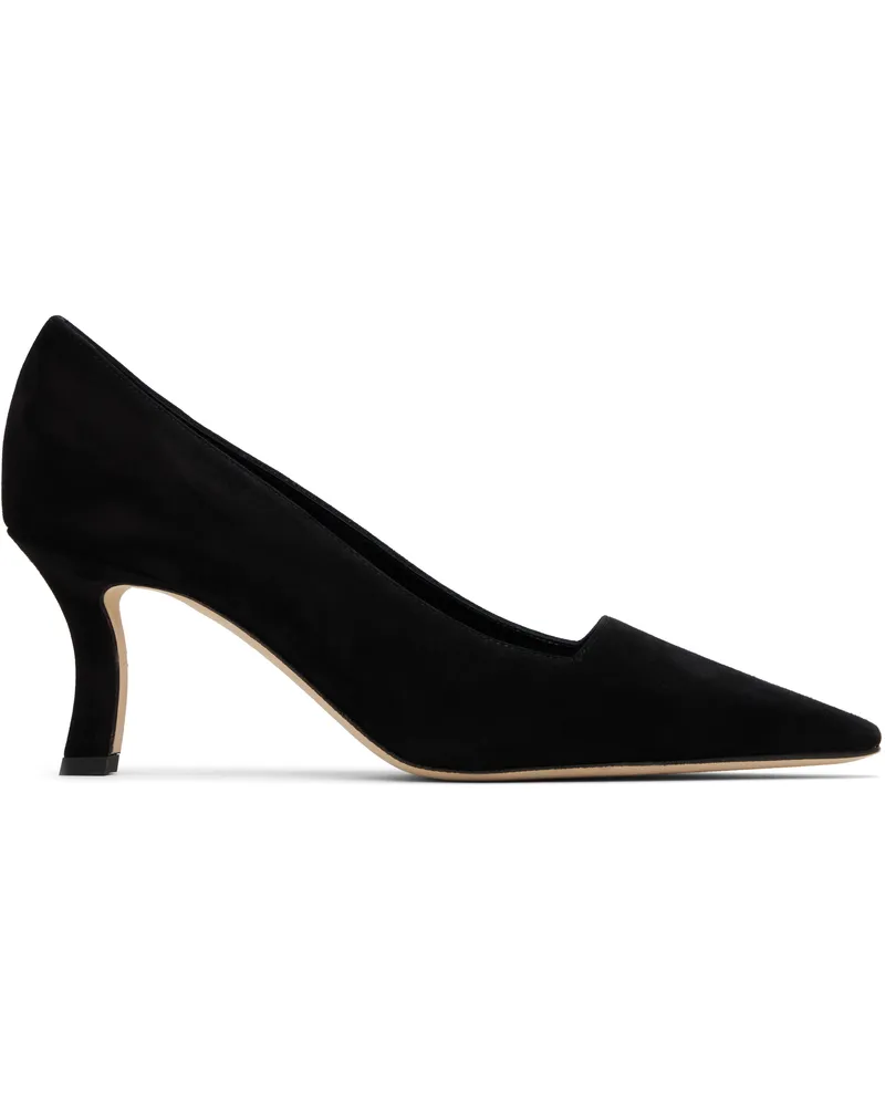 Manolo Blahnik Black Moiralo Heels Blck(0015)