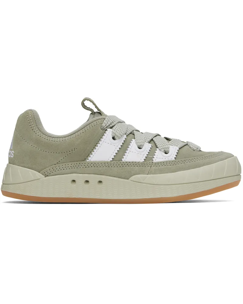 adidas Gray Adimatic Sneakers Silver