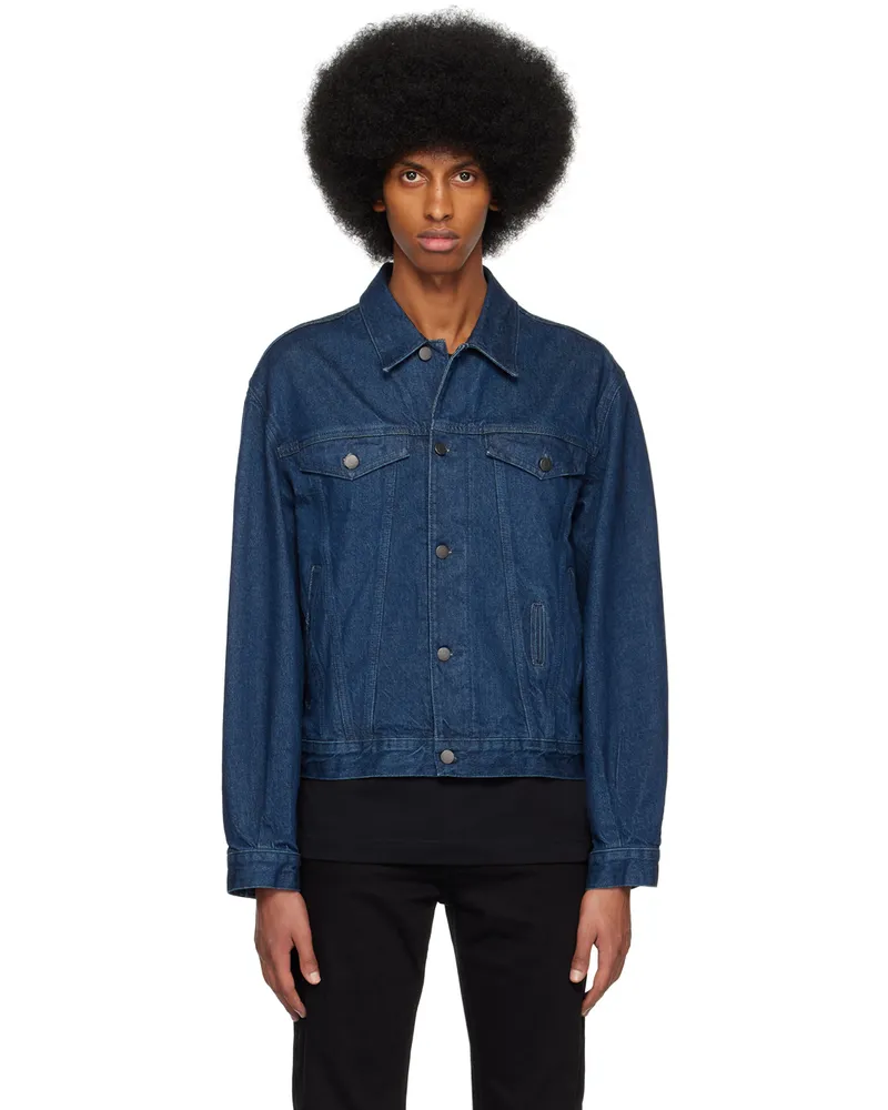 Filippa K Indigo Classic Denim Jacket Ocean