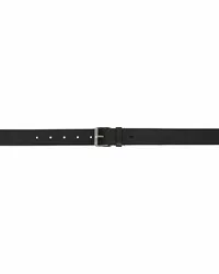 VETEMENTS Black Gothic Logo Belt Black