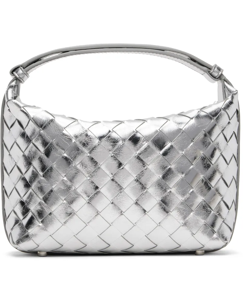 Bottega Veneta Silver Wallace Bag 8101