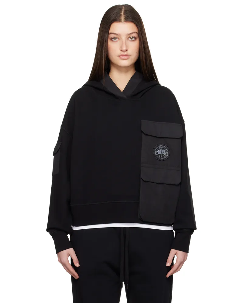 Canada Goose Black Yates Hoodie 61