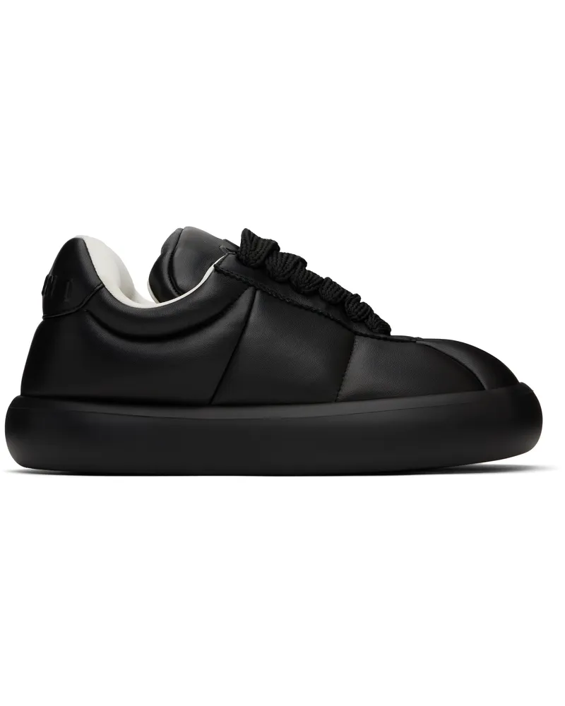 Marni Black Leather BigFoot 2.0 Sneakers 00n99