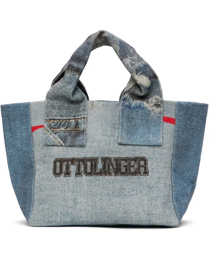 OTTOLINGER Blue Mini Denim Tote Denim