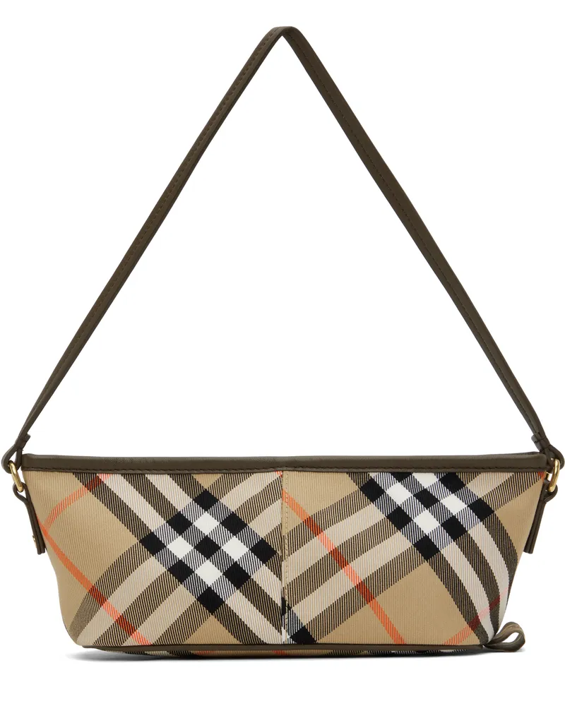 Burberry Beige Check Mini Bag Sand