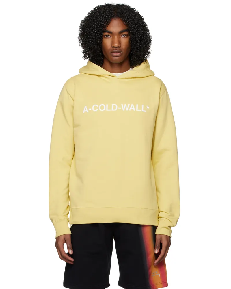 ACW* Yellow Essential Hoodie Flaxen