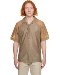 Olly Shinder Khaki Flap Pocket Shirt Oatmeal