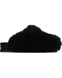 YUME YUME Black Truck Slide Slip-On Loafers Furry