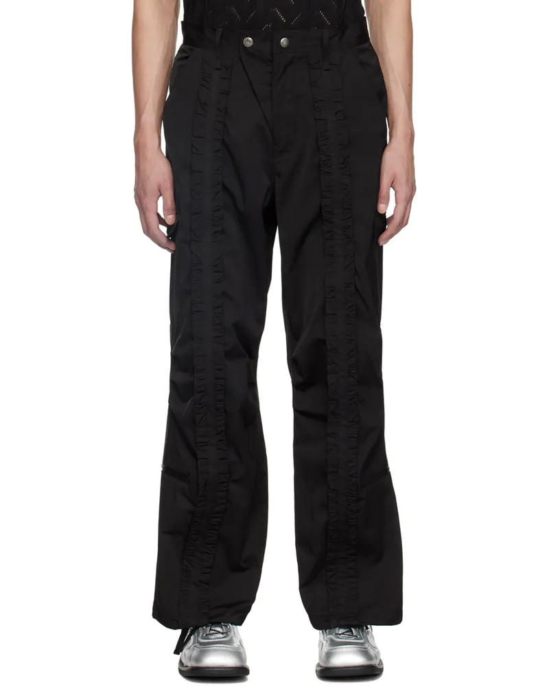 Andersson Bell Black Kenley Cargo Pants Black