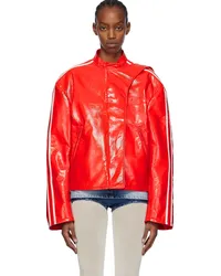 pushBUTTON Red Moto Jacket Red