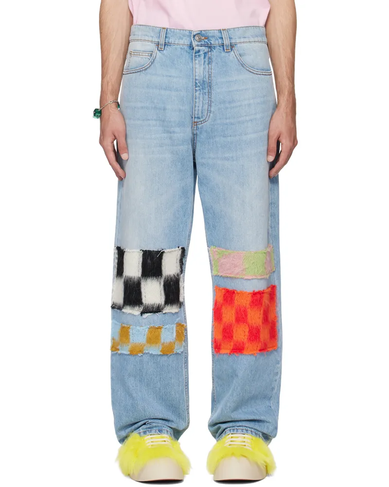 Marni SSENSE Exclusive Blue Jeans Sbb50