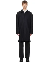 A.P.C. Navy Auster Coat Pia