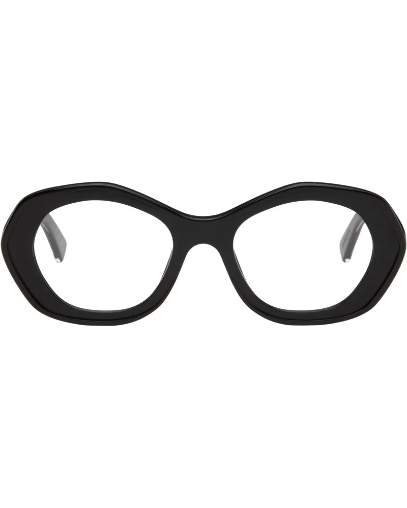 Marni Black RETROSUPERFUTURE Edition Ulawun Vulcano Glasses Optical
