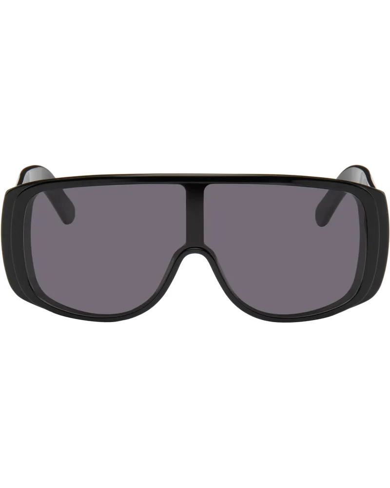 Maison Margiela Black Mask Sunglasses Black
