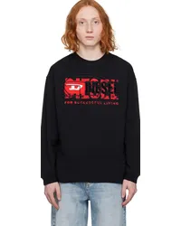 Diesel Black Baxt-N1 Sweatshirt 9xx