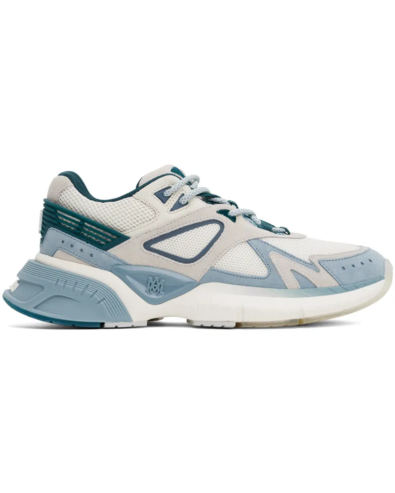 Amiri Blue 'MA' Runner Sneakers Dusty