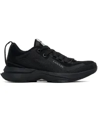 Lanvin Black L-I Mesh Sneakers Black