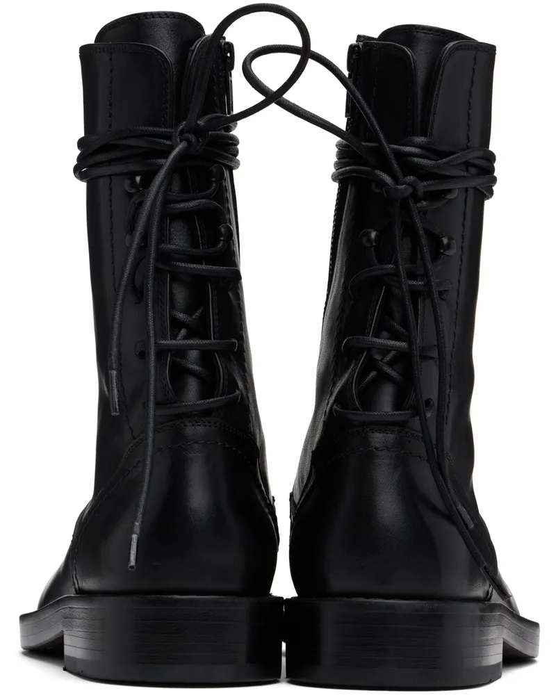 Ann demeulemeester corset boots on sale