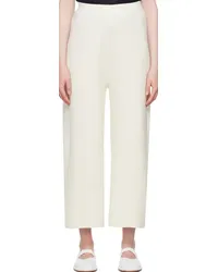 Lauren Manoogian Off-White Wide-Leg Lounge Pants Bbone