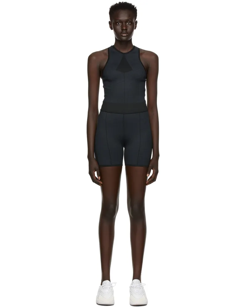 GAUGE81 Black & Blue Bolton Bodysuit Black