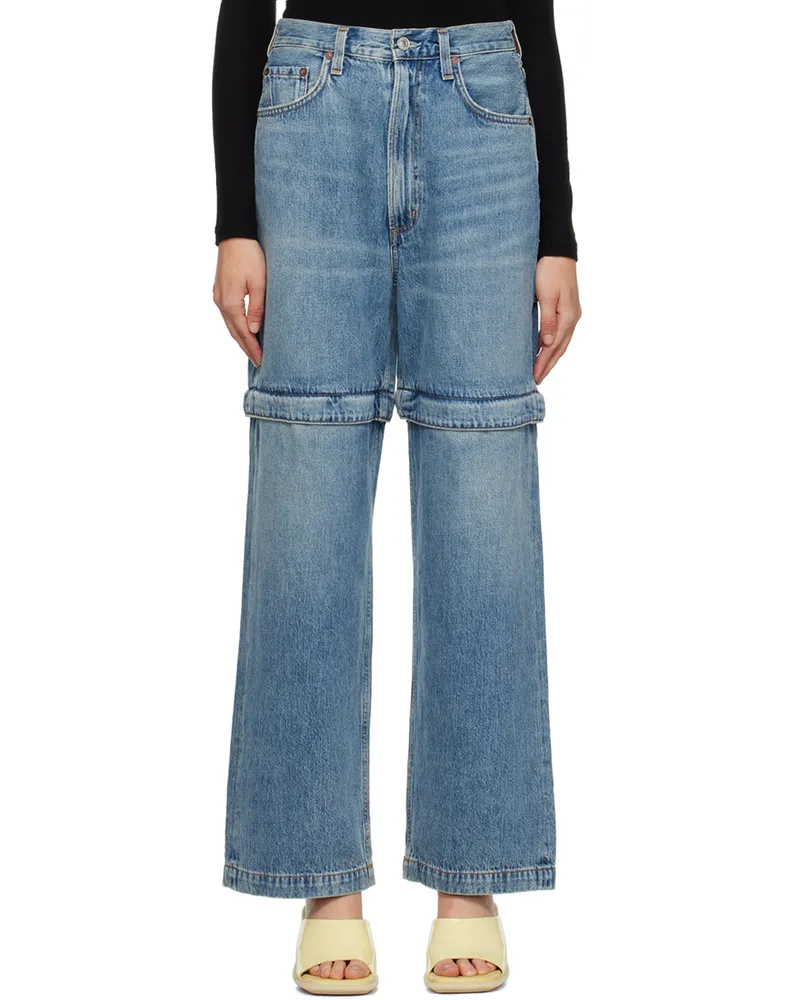 AGOLDE Blue Risha Jeans Memento
