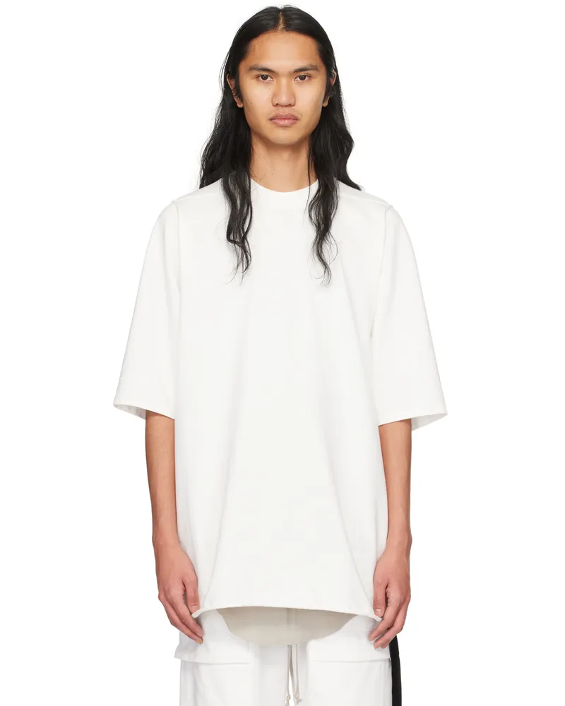 DRKSHDW by Rick Owens Off-White Jumbo T-Shirt 11