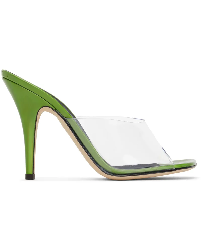Giuseppe Zanotti Green Curvy 105mm Heeled Sandals 005