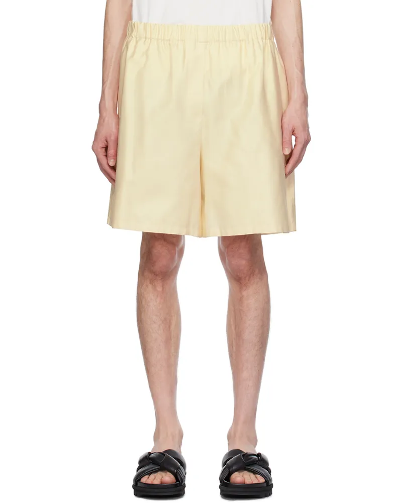Max Mara Off-White Piadena Shorts 001