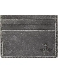 Vivienne Westwood Gray Man Card Holder Pgrey