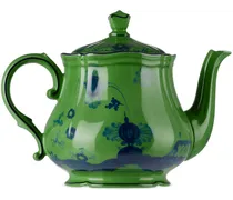 Green Oriente Italiano Teapot