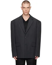 JUUN.J Gray Single-Breasted Blazer Grey