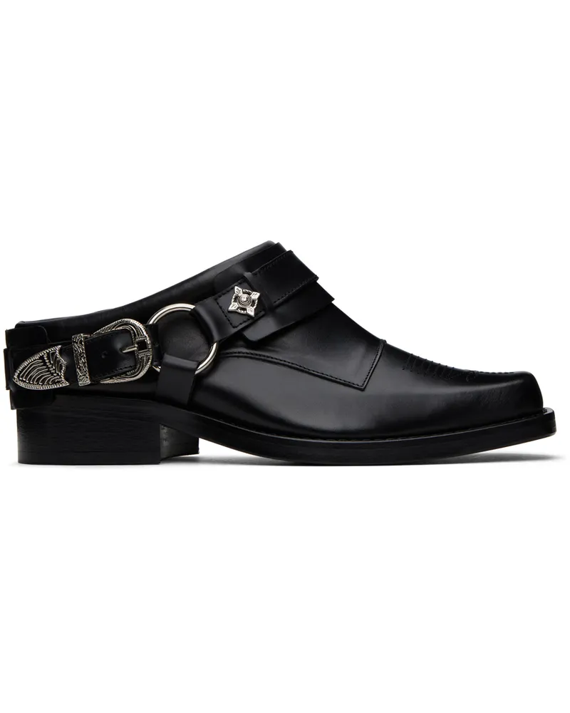 Toga SSENSE Exclusive Black Hard Loafers Aj1149