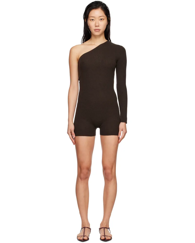 Lisa Yang Brown Aiya Jumpsuit Wo