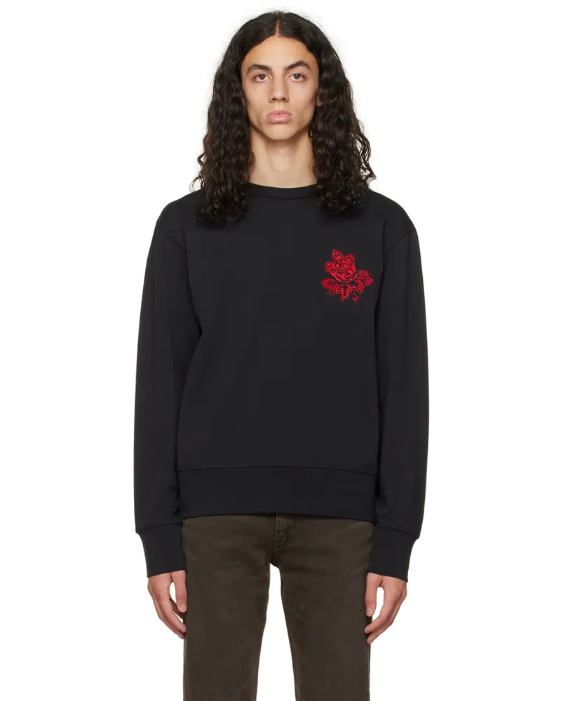 Rag & Bone Black Lunar New Year Sweatshirt Black