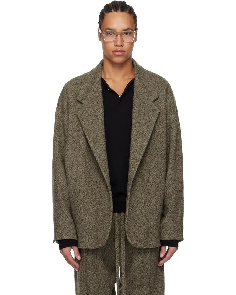 Fear of God Brown California Blazer Melange