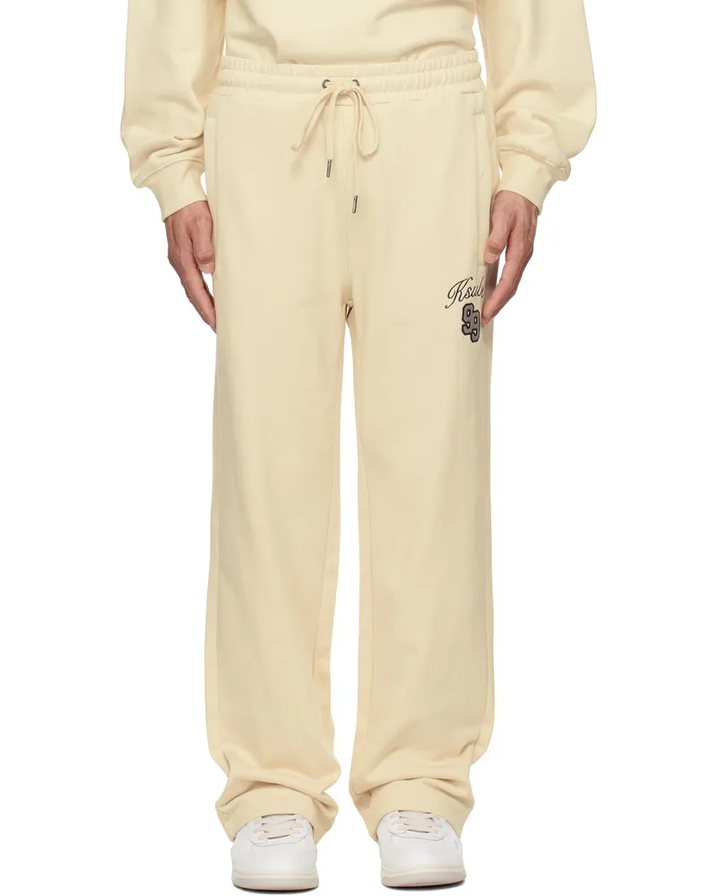ksubi Beige Playoff Synthesis Sweatpants Tan
