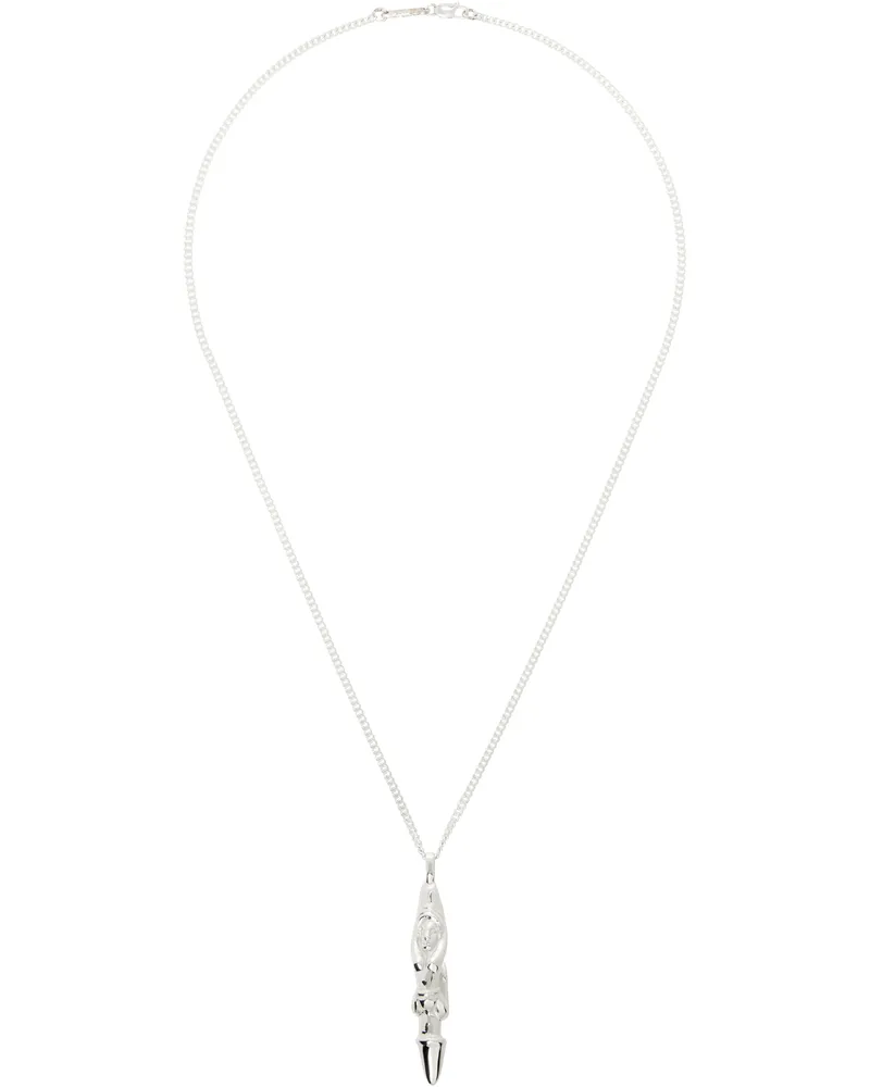 Pearls Before Swine Silver Isen Necklace .925