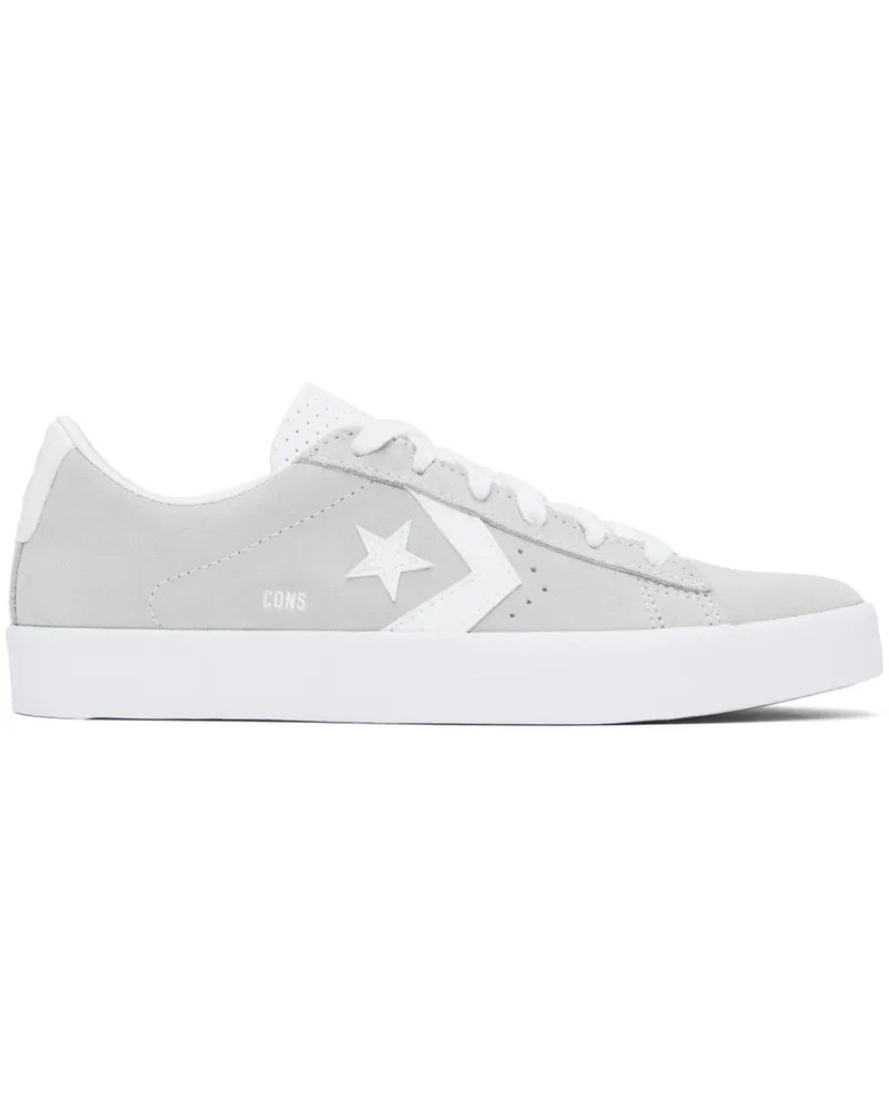 Converse Gray PL Vulc Pro Sneakers Fossilized