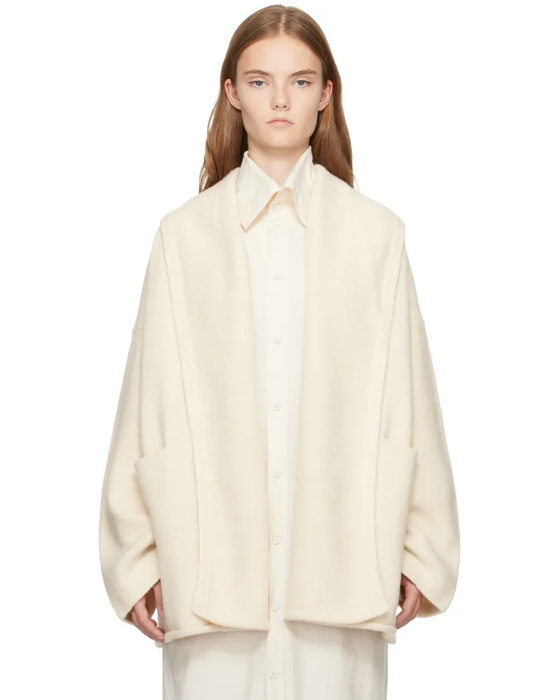 Lauren Manoogian Off-White Manta Coat Rw01