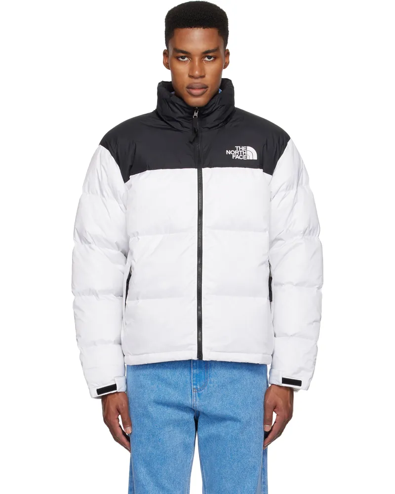 The North Face White 1996 Retro Nuptse Down Jacket Tnf