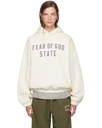 Fear of God Off-White Printed Logo Hoodie Shell