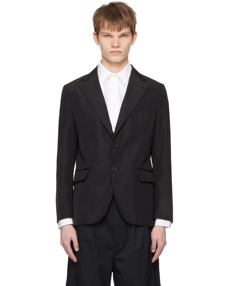 Simone Rocha Black Two-Button Blazer Black