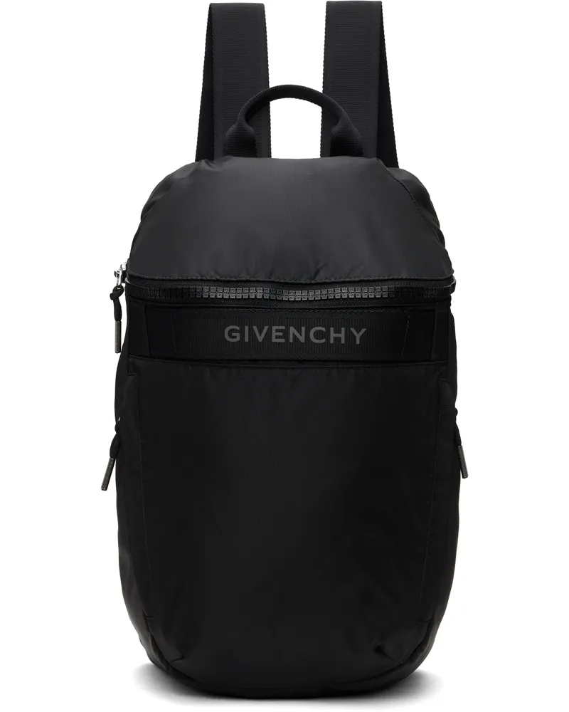 Givenchy Black G-Trek Backpack 001-black