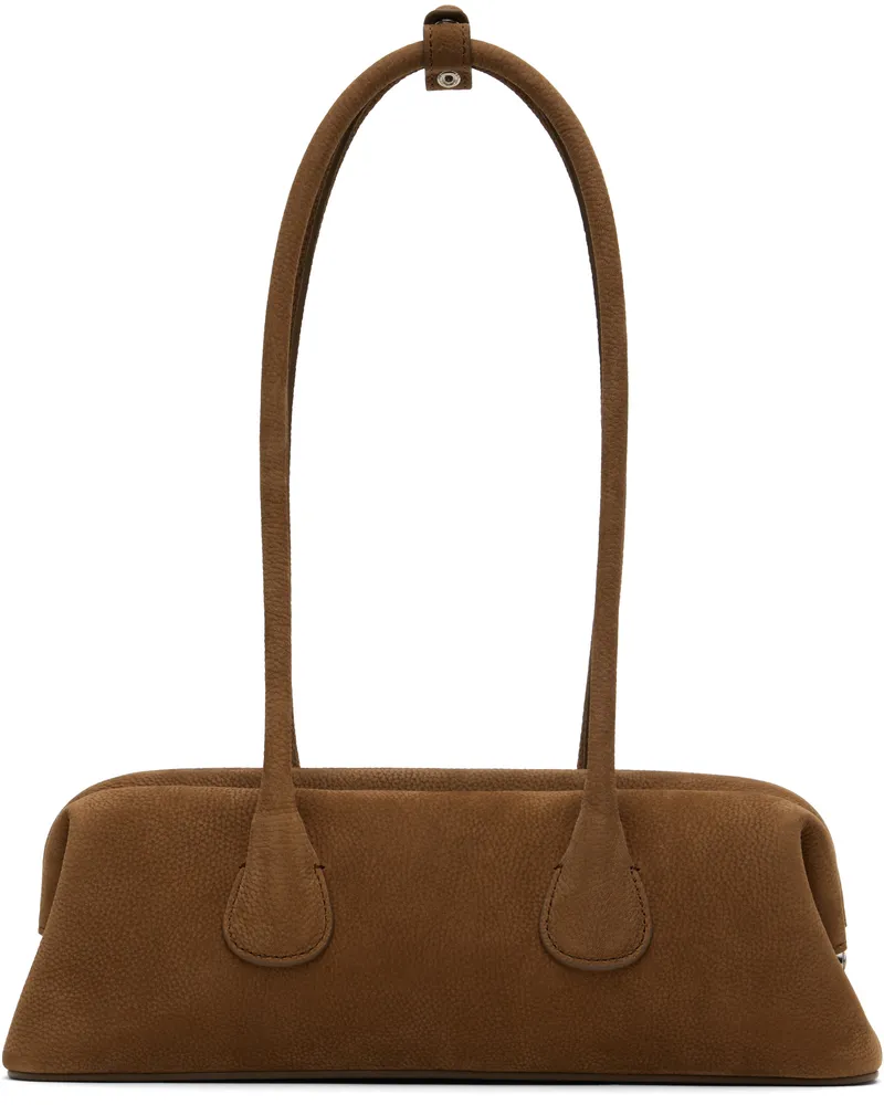 OSOI Brown Boat Wide Mini Bag Nubuck