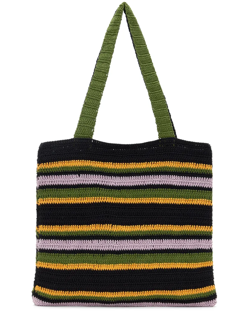 BODE Black Harbor Stripe Tote Bkmlt